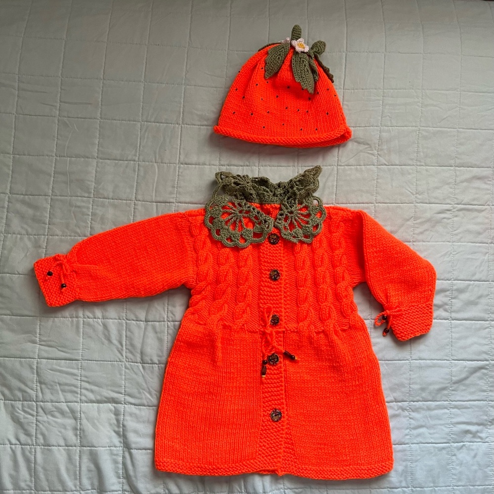 AA handmade jacket for little girls